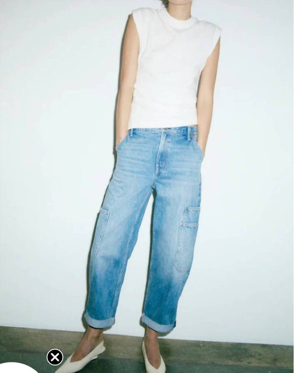 NEW PISTOLA sonny barrel jeans in costal fade